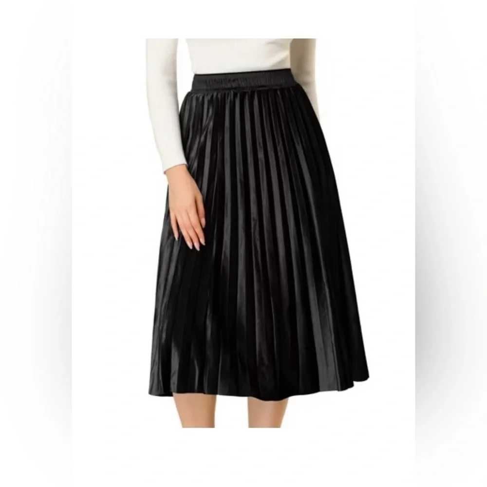 Brand New Free Press Black Velvet Skirt